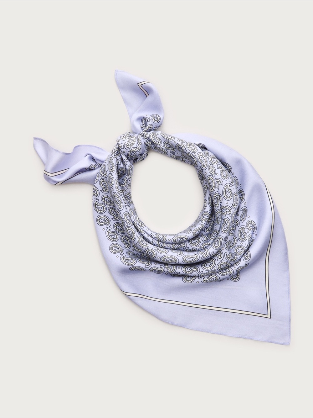 J crew purple Oversized silk bandana